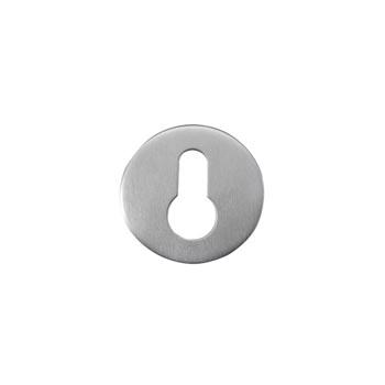 China Good quality modern design high end metal polished stainless steel round escutcheon doormark for sale