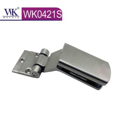 China Modern Stainless Steel Glass Hinge For Glass Door In Satin And Polish Finished for sale