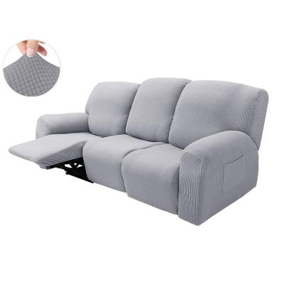 China American Elastic Inclusive Single Sofa Cover Lattice Pineapple Style Cover Device Thickened 1-3 Seat Recliner Cover for sale