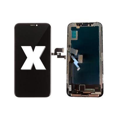 China Brand New Broken Screen New Arrival Full Fix Phone Quality Mobile Phone LCD Screen For Iphone X Replacements for sale