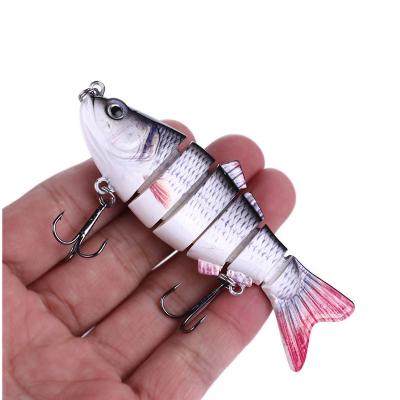 China Luya Baited Multi Segment 18g Multi Lure NO Fish 10cm Segment Hard Bait for sale