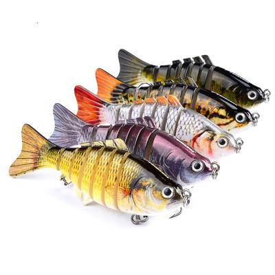 China 10 Cm Luria Classic Bait 15.5g Hard Plastic Multi Segment Fish 7 Segment Bionic Bait 1 Sub Bait for sale