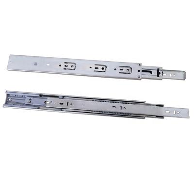 China Traditional 45 Mm Cushioning Drawer Channels Hydraulic Soft Close Drawer Slide for sale