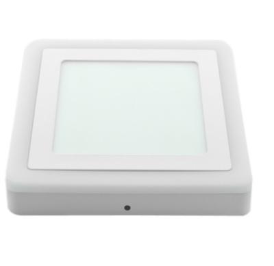 China Modern 4 Inch LED Square Ceiling Light Surface Mounted Flat Flush Mount Led Panel Lamp for sale