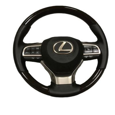 China Entry Luxury Applicable to 2012-2018 Genuine Lexus ES Wood Steering Wheel Set Multi-Function Retrofit RX Upgrade LX Solid Japanese for sale