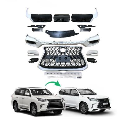 China Lexus 2016 LX Update Pre-Bumper Headlight Assembly Full ABS Original Factory Japan Assembly Later Update Crest 2020 Version for sale