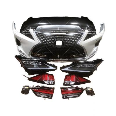 China ABS applicable to 2015-2020rx200t upgrading front face assembly RX350 refitting rear bumper assembly rx450h headlight Japan for sale