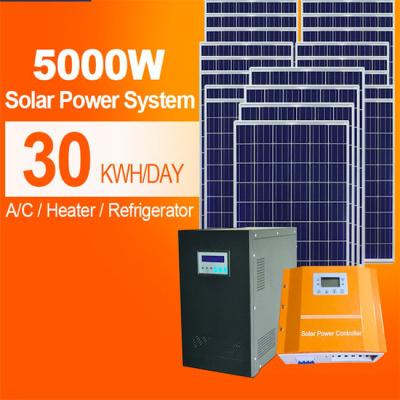 China Home energy saving and environmental protection of 5-30KW off-grid solar power system for sale