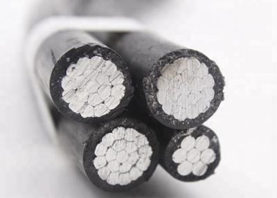 China 4 el servicio de cable aislado de arriba de la base XLPE cae el alambre de arriba Quadruplex en venta
