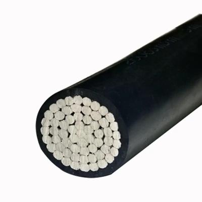 China One Core Overhead Insulated Cable Aac Aluminum Conductor XLPE for sale