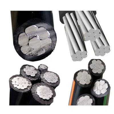 China Overhead Duplex Service Drop Xlpe Aluminium Cable 4/0 ABC Single Core for sale