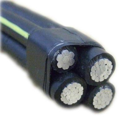 China AAC ACSR Cable Aéreo Agrupado Cable ABC XLPE / PVC aislado en venta