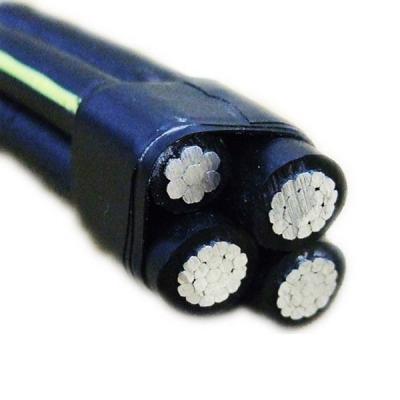 China 2*16 4*16 ABC Overhead Aluminum Cable Twisted Aluminum Cable for sale