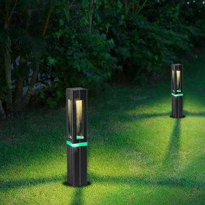 China China New ABS+PC+Aluminum IP67 Waterproof LED Black Housing Garden Garden Light From Manufacture for sale