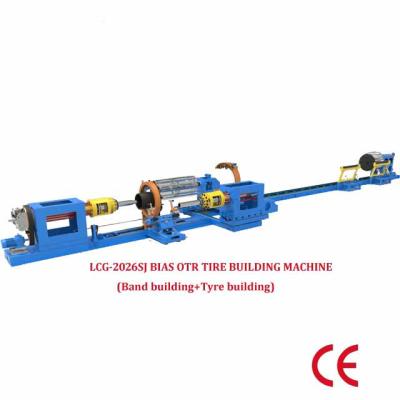 China Tape Building Machine Integrated On Tire Building Machine LCX2026 Bias OTR Tire Building Machine For 20