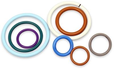 China Excellent Chemical Resistance PTFESurface Coated O Ring Seal With Black Rubber for sale