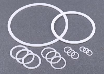 China De witte Vierkante Ring Seal Moulded Washer Anti Corrosie van O Ring Back Up Ring PTFE Te koop