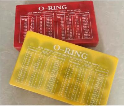 China NBR Black O Ring Kit Accessory Box For Daily Service And Maintenance for sale