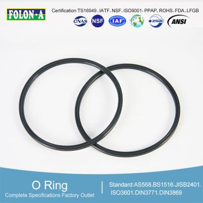 China Black EPDM O Rings For Automobile Brake Fluid Good Performance And Excellent Ozone Resistance for sale