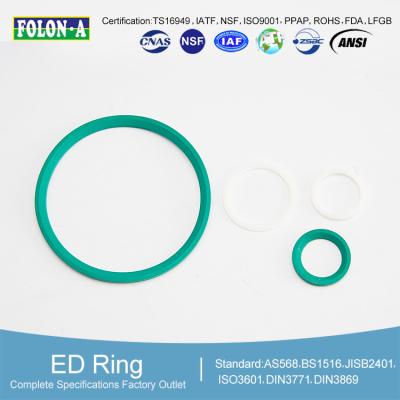 China Hydraulic Systems DIN 3869 Profile Rings for Sealing with 70-80 Hardness Range for sale