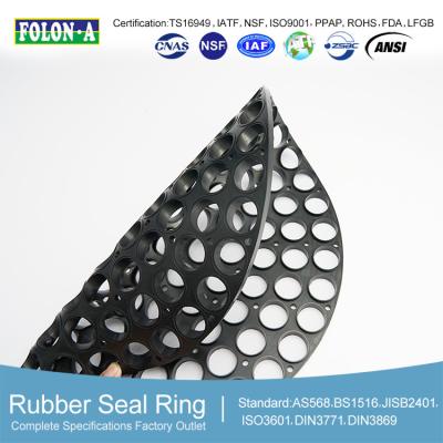 China Custom Rubber Parts For Industrial Machinery With ROHS REACH FDA LFGB Certification for sale