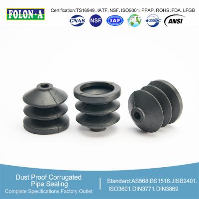 China Custom Rubber Components / Parts Of Rubber With Adjustable Shore 70A And Chemical Resistance for sale