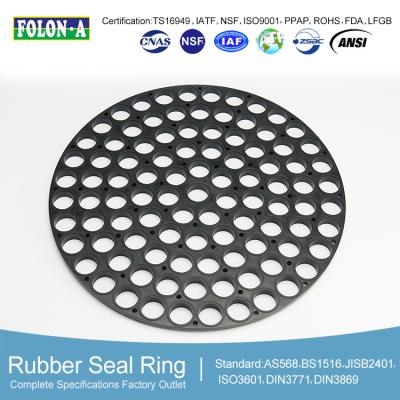 China Abrasion Resistant Rubber Parts For Adjustable Equipment for sale