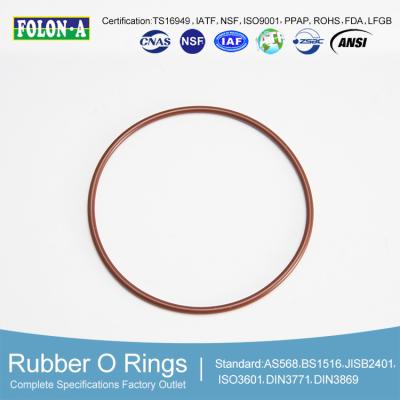 China FKM O Rings for Oil Sealing in Black with Excellent Chemical Resistance for sale