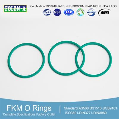 China GREEN FKM 80 Hydraulic Related Seals for Extreme Environments for sale