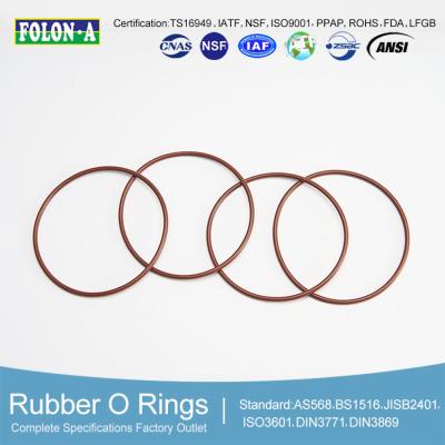 China Water Resistance Silicone O Rings For Extreme Temperatures -50℃ To 250℃ for sale