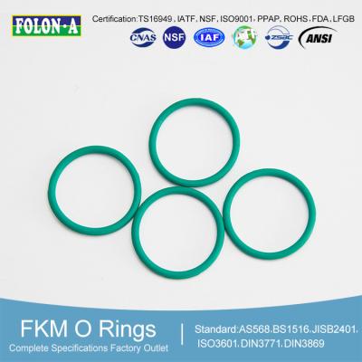 China Oil And Ozone Resistant FKM O Rings For Extreme Temperature And Chemical Resistance for sale