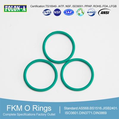 China FKM O Ring Cord For Oil And Solvent Resistance In Water Treatment for sale