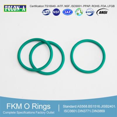 China Extreme Temperature Resistant FKM O Rings With Excellent Chemical And UV Resistance for sale