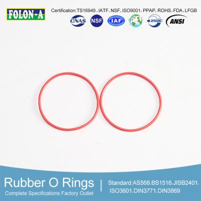 China Black EPDM O Rings Excellent UV Weather Resistance -50 ~ 150℃ Operating Temp for sale