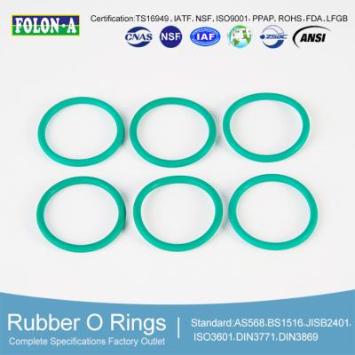 China FKM O Rings For Harsh Environments With 14 MPa Tensile Strength for sale