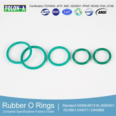 China Transparent Custom O Rings / Ffkm O Rings Resistant To -60.C To 230.C Exceptional Water Resistance for sale