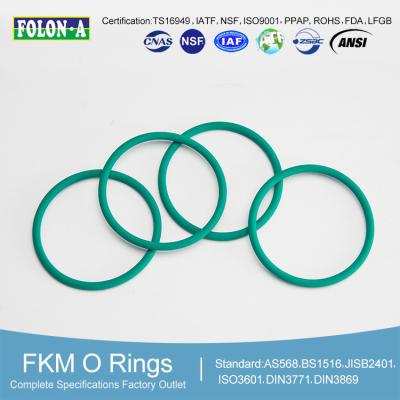 China FKM O Rings Withstand Oils Solvents And Abrasions -40.C to 280.C for sale