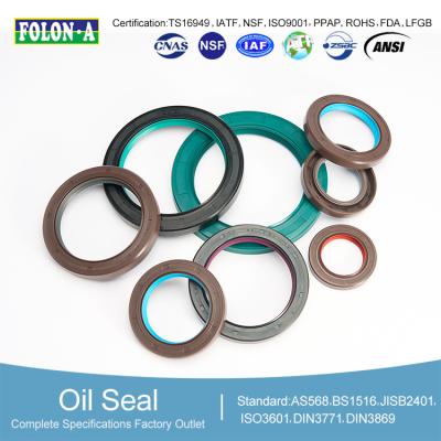 China FKM Oil Seals for Machinery Lubrication System for sale