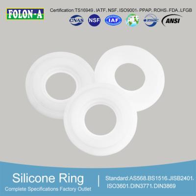 China Heat Resistant Custom Silicone Rings with Exceptional Water Resistance for sale