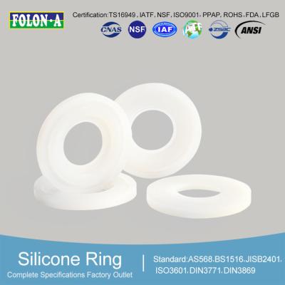 China Weatherproof Rubber Backup Rings for Enduring Sealing for sale