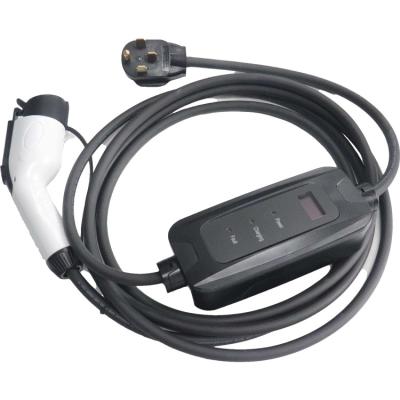 China SAE J1772 mode2 charger 3.5kw single phase fixed current portable ev charger for electric vehicle charging à venda