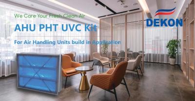 China PHT UVC Kit for AHU with UV lamp 254nm, UV air disinfection and sterilization for air handling units to fight with covid for sale