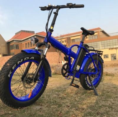 China Aluminum alloy 20 inch lithium battery supply foldable bicycle folding e bike 48V electric 500W for sale for sale