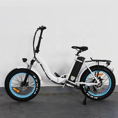 China 2020 aluminum alloy power 20inch e bikes big electric bicycle folding with lcd display for sale