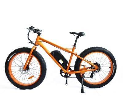 China Aluminum alloy high speed powerful fat tire mountain electric bike 48V 500W 750W for adults for sale