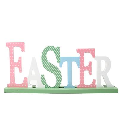 China Table Decoration Happy Easter DIY crafts Kids gifts Easter desktop ornament Spring festival decorations home ideas and designs for sale