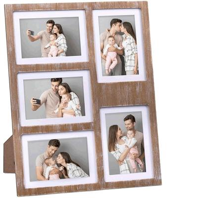 China Eco-friendly wholesale custom family Collage picture frames Wedding or anniversary gift Living room decorations for sale