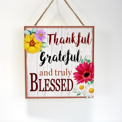 China Harvest Festival DIY Thanksgiving Wall Art Ideas for Party Happy Thanksgiving new designs for home Autumn Fall decoration for sale