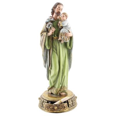 China Custom Made St Joseph Statue Catholic Figure Saint Europe Resin Figurine Handmade Religious Statue for sale