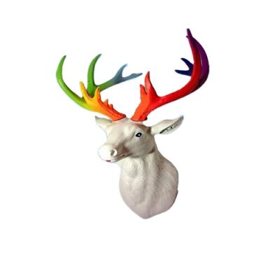 China Wholesale New Europe Newest Resin Deer Head Wall Decoration for sale